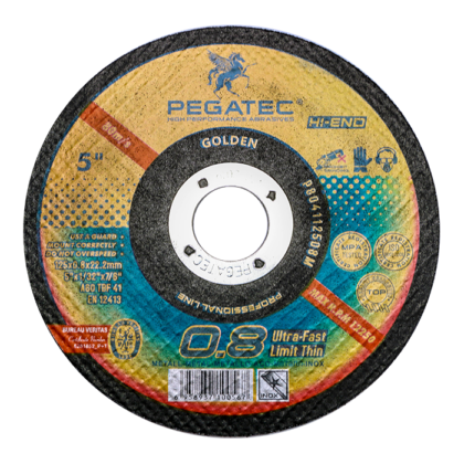 Pegatec Golden Cutting Disc 125 x 0,8 x 22,23 mm